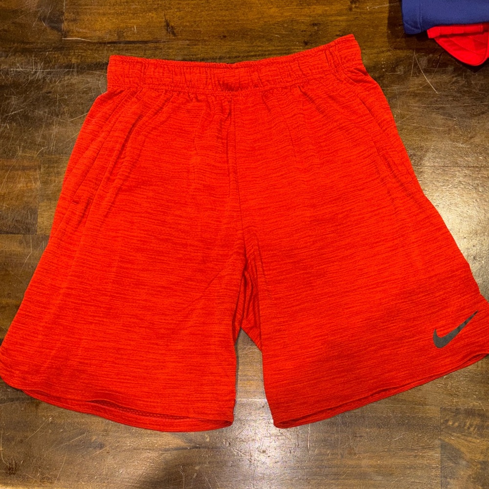 Nike Bright Red Sports Shorts